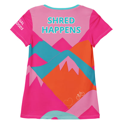 Athletic T Teal Blue