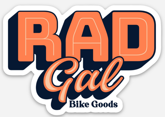 Rad Gal Bike Goods Sticker